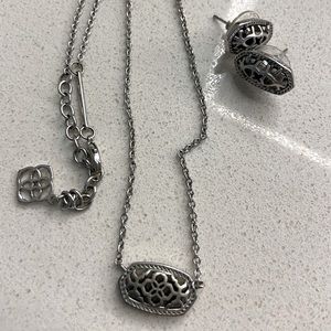 Kendra Scott Studs and Necklace